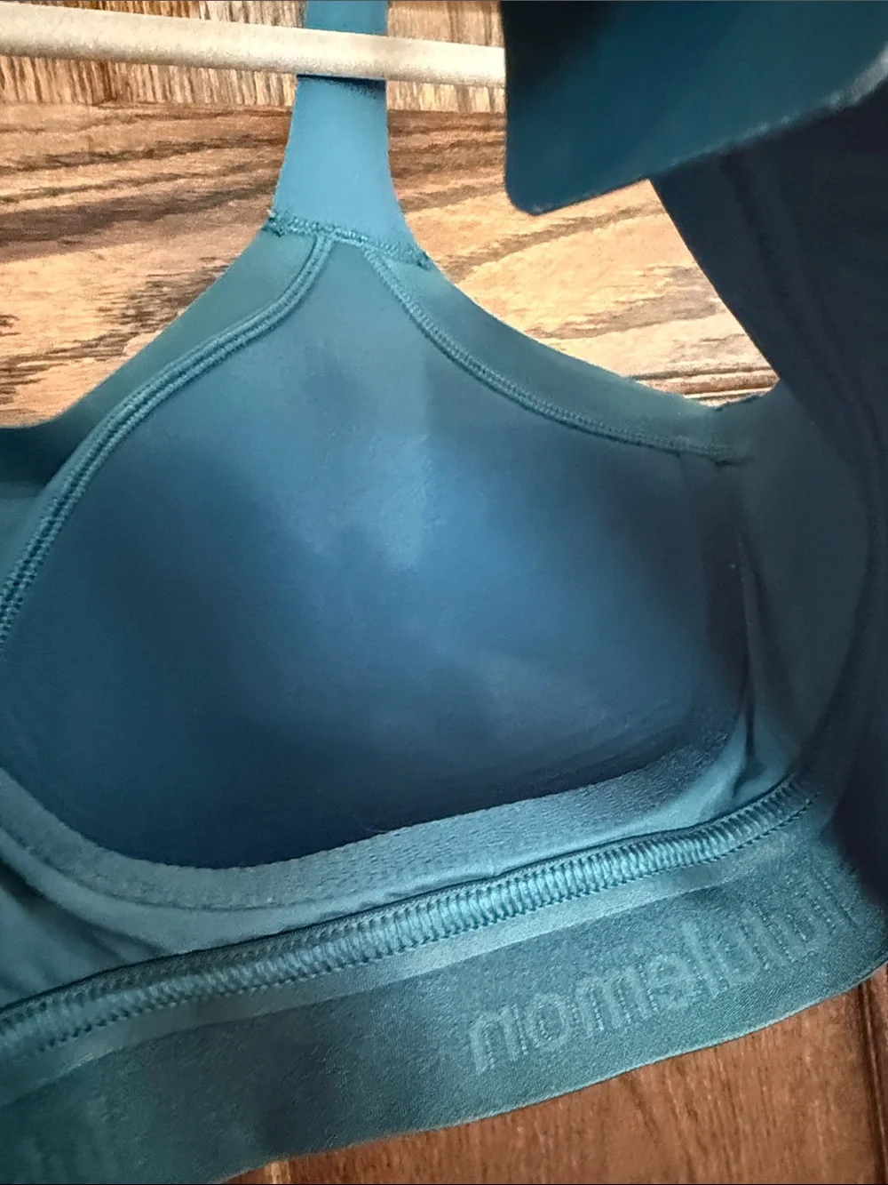 lululemon athletica Teal Blue Fine Form Sports Bra 32DD